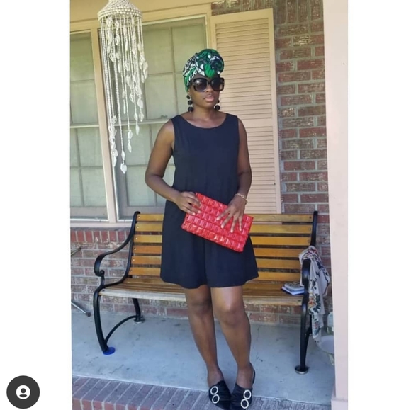 NWT Jennyvi Black Reversible Dress - Picture 3 of 11